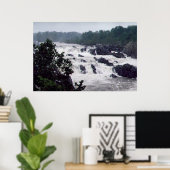 素晴らし滝 ポスター (ホームオフィス)