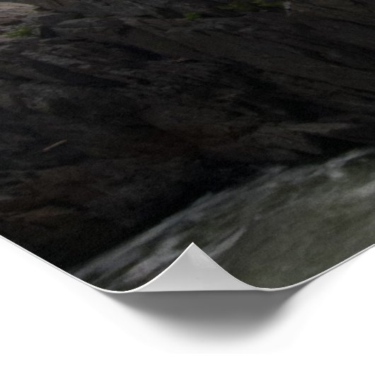 素晴らし滝 ポスター (角)