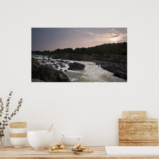 素晴らし滝 ポスター (キッチン)