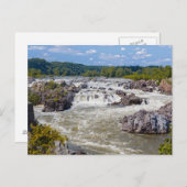 素晴らし滝 ポストカード (正面/裏面)