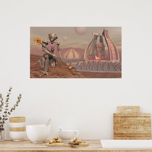 「素晴らし火星Ant」 ポスター (キッチン)