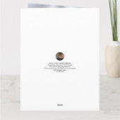 素晴らし牧師パーソナライズされた賞状カード カード (裏面)