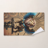 素晴らし獅子 バスタオルセット (ハンドタオル)