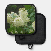 素晴らし白いライラック 鍋敷き (正面/裏面)