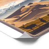 素晴らし砂丘ナショナルパークリトーのアートワーク ポスター (角)
