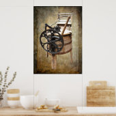 素晴らし祖母の洗濯機 ポスター (キッチン)