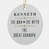 素晴らし神話のおじいちゃん セラミックオーナメント (左)