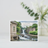 素晴らし秋、パターソンNJ ポストカード (スタンド正面)