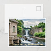 素晴らし秋、パターソンNJ ポストカード (正面/裏面)