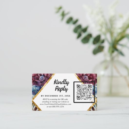 素晴らし精巧な宝石の色をした牡丹結婚の エンクロージャーカード (スタンド正面)