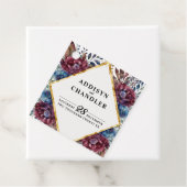 素晴らし精巧な宝石の色をした牡丹結婚の フェイバータグ (インサイチュ)