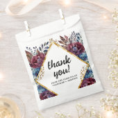 素晴らし精巧な宝石の色をした牡丹結婚の フェイバーバッグ (クリップ留めされた状態)