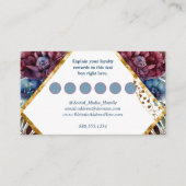 素晴らし精巧な宝石の色をした牡丹 エンクロージャーカード (正面)