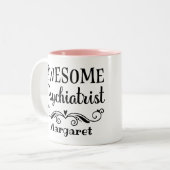 素晴らし精神科医パーソナライズされた ツートーンマグカップ (正面左)