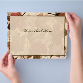 素晴らし紅葉パーソナライズされた チラシ (手)