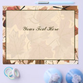 素晴らし紅葉パーソナライズされた チラシ (シングル)