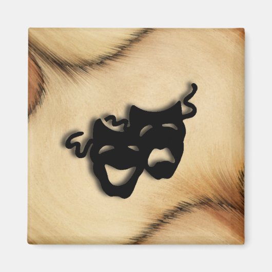 素晴らし素朴喜劇デザイン マグネット (正面)