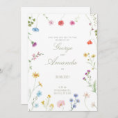 素晴らし結婚式招待状2025 招待状 (正面/裏面)