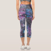 素晴らし絞り染め カプリレギンス (裏面)