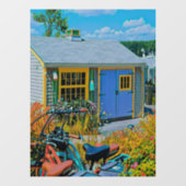 素晴らし絵画サイクリング ウィンドウサイン (シート)