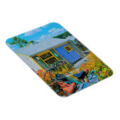 素晴らし絵画サイクリング マグネット (右側)