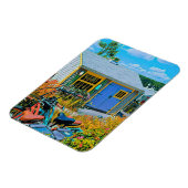 素晴らし絵画サイクリング マグネット (左側)