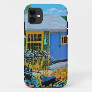 素晴らし絵画サイクリング iPhone 11 ケース
