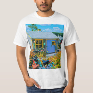 素晴らし絵画サイクリング Tシャツ