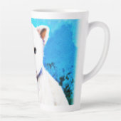 素晴らし絵画極の熊の肉。買今 カフェラテマグ (右)