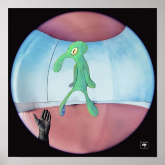 素晴らし線が四角く ポスター (正面)