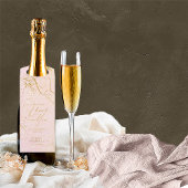 素晴らし線金ゴールド結婚抽象芸術の赤面ID867 ボトルネックタグ