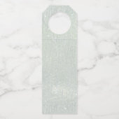 素晴らし線金ゴールド結婚抽象芸術のSage ID867 ボトルネックタグ (裏面)