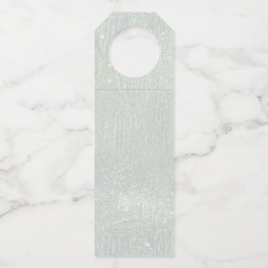 素晴らし線金ゴールド結婚抽象芸術のSage ID867 ボトルネックタグ (裏面)