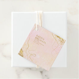 素晴らし線金ゴールド結婚抽象芸術V1赤面ID867 フェイバータグ