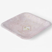 素晴らし線金ゴールド結婚抽象芸術V2ムーブID867 ペーパープレート (傾斜あり)