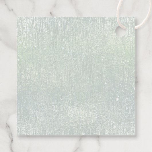 素晴らし線金ゴールド結婚抽象芸術V2 Sage ID867 フェイバータグ (裏面)