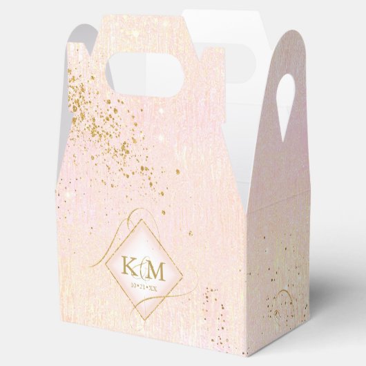 素晴らし線金ゴールド結婚抽象芸術V3赤面ID867 フェイバーボックス (オープン)