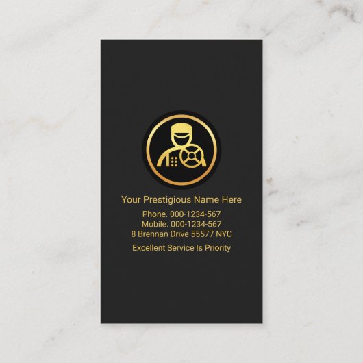 素晴らし縁ど金ゴールド枠の駆動 名刺 (裏面)