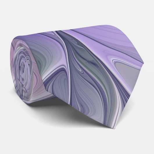 素晴らし美しいモダン抽象芸術フラクタルアートフラワー ネクタイ (ロール)
