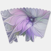 素晴らし美しいモダン抽象芸術フラクタルアートフラワー フェイバーボックス (見開き)