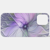 素晴らし美しいモダン抽象芸術フラクタルアートフラワー Case-Mate iPhoneケース (裏面 / 右)