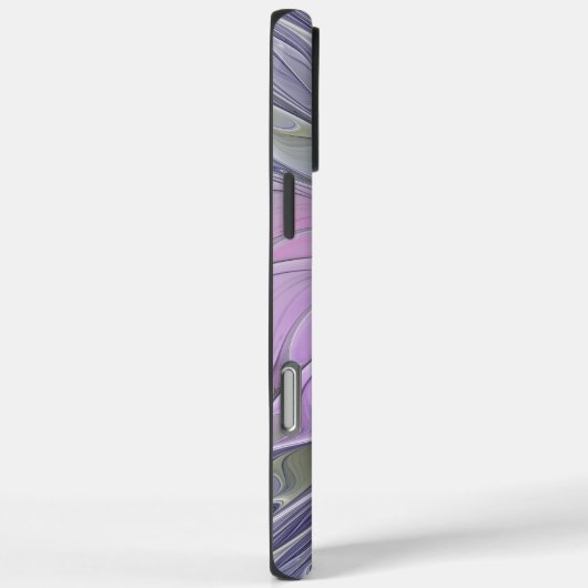 素晴らし美しいモダン抽象芸術フラクタルアートフラワー Case-Mate iPhoneケース (裏面 / 右)