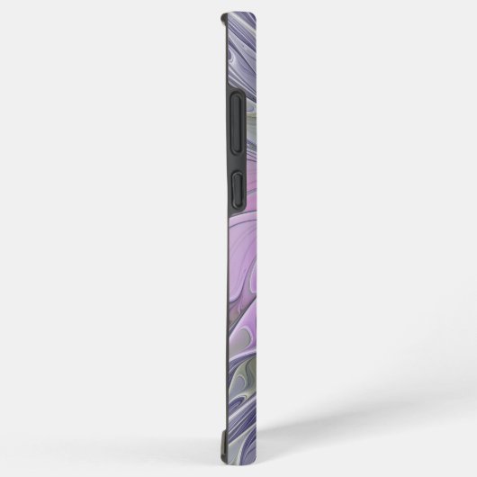 素晴らし美しいモダン抽象芸術フラクタルアートフラワー SAMSUNG GALAXYケース (右側面)