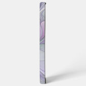 素晴らし美しいモダン抽象芸術フラクタルアートフラワー SAMSUNG GALAXYケース (左側面)