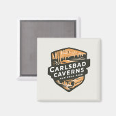 素晴らし美しい・オブ・カールスバッド・カーヴァンス国立公園 マグネット (正面/裏面)