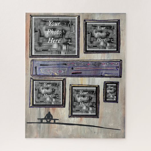 素晴らし美術館の作品 – パーソナライズされた ジグソーパズル (縦)