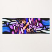 素晴らし色モザイクインスパイア ヨガマット (裏面(横))