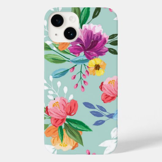 素晴らし色彩の鮮やか花 Case-Mate iPhoneケース (裏面)