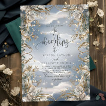 素晴らし花模様にゴールデン結婚ズ