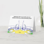 素晴らし詳細誕生日カード カード (裏面)